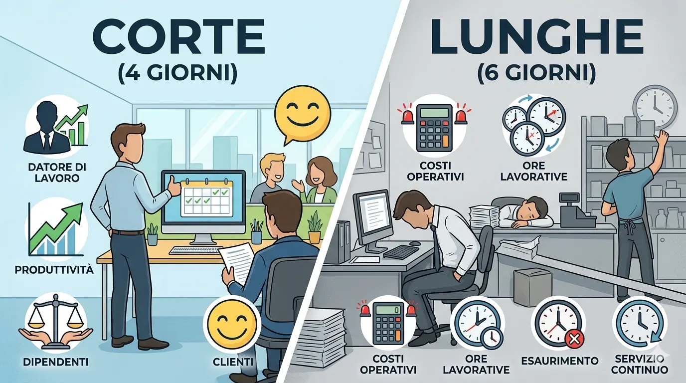 Benessere organizzativo e settimana lavorativa: come scegliere il modello ideale